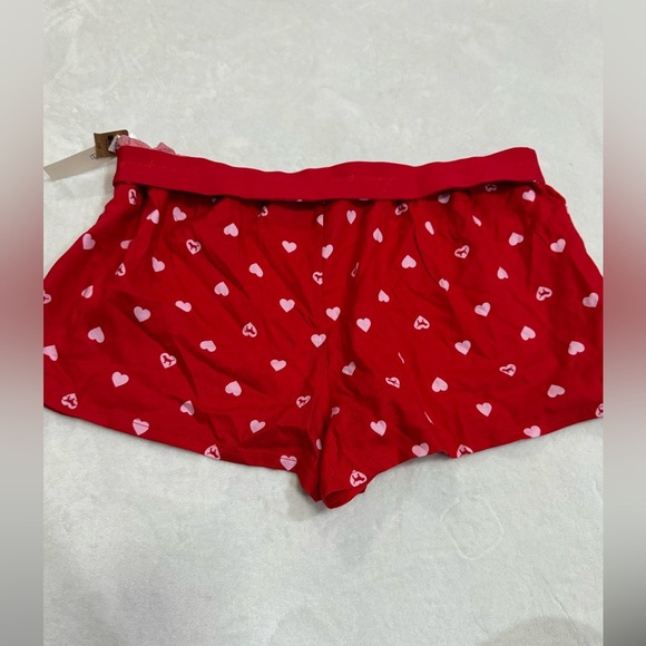 Y2K PINK Victorias Secret Limited Edition Red Shorts Set - Picture 3 of 10